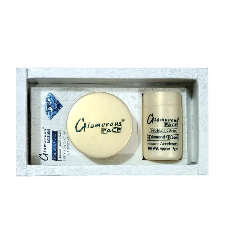 Glamorous Face Perfect Glow Diamond Bleach Cream (Large)