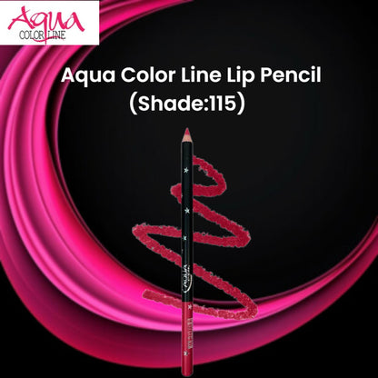 Aqua Color Line Lip Pencil (Shade:115)