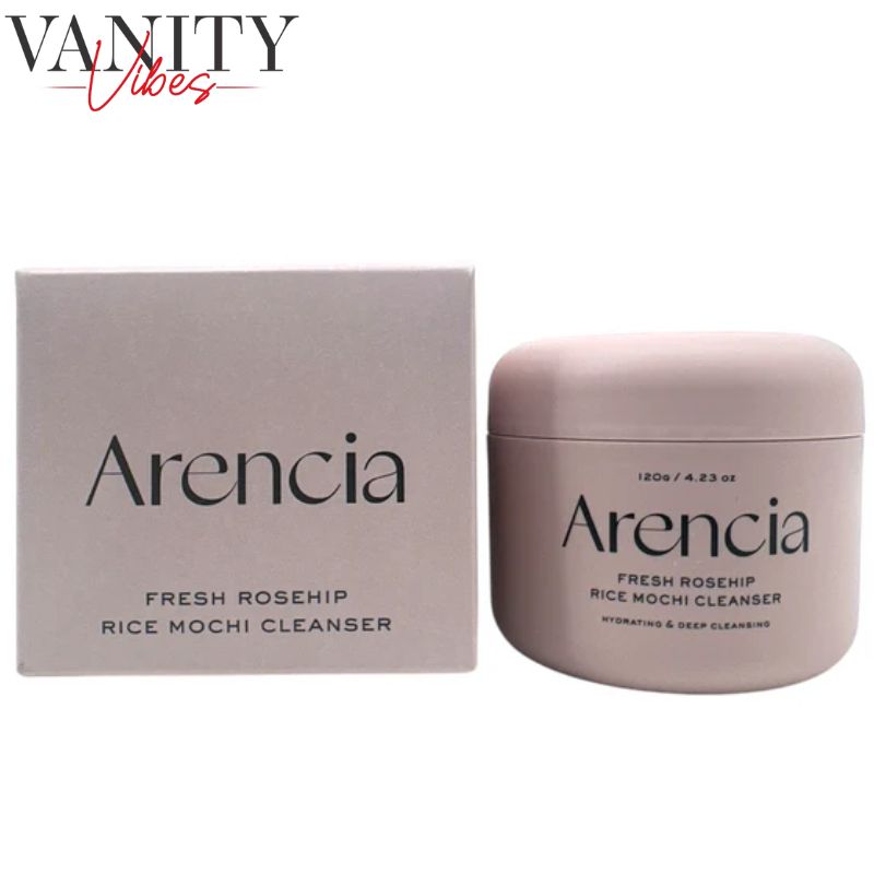 Arencia Fresh Rosehip Rice Mochi Cleanser 120 g Gentle Cleansing & Hydrating Care (K Beauty)
