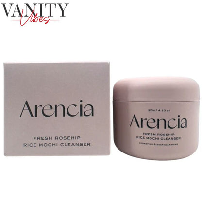 Arencia Fresh Rosehip Rice Mochi Cleanser 120 g Gentle Cleansing & Hydrating Care (K Beauty)