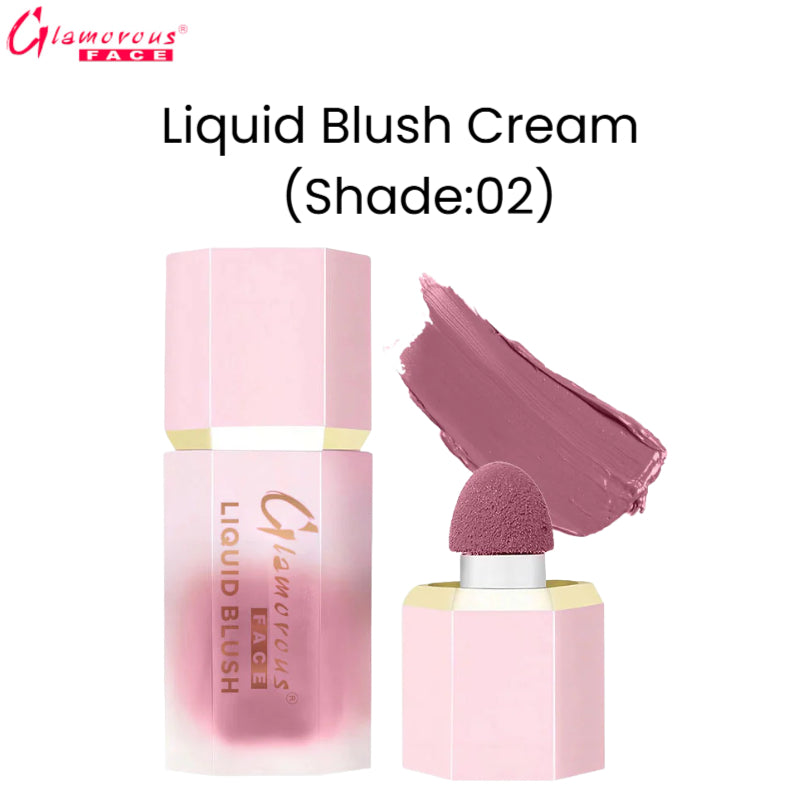 Glamorous Face Liquid Blush Cream (Shade:02)