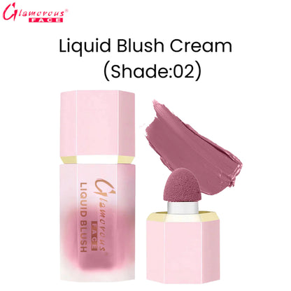 Glamorous Face Liquid Blush Cream (Shade:02)