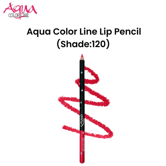 Aqua Color Line Lip Pencil (Shade:120)