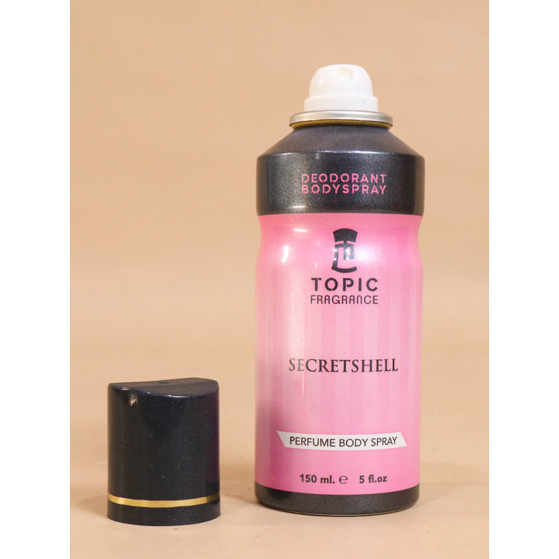 Topic Fragrance Secret Shell Moment Perfume Body Spray 150ml Long-Lasting Elegant Scent