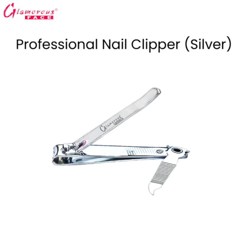 Glamorous Face Professional Nail Clipper (Silver)