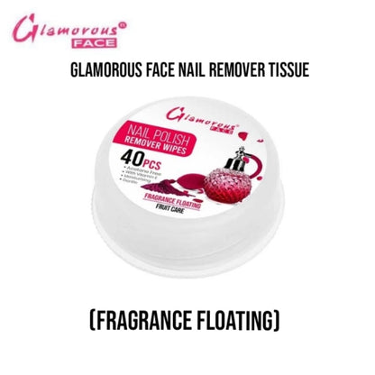 Glamorous Face Nail Remover Tissue (FRAGRANCE FLOATING)