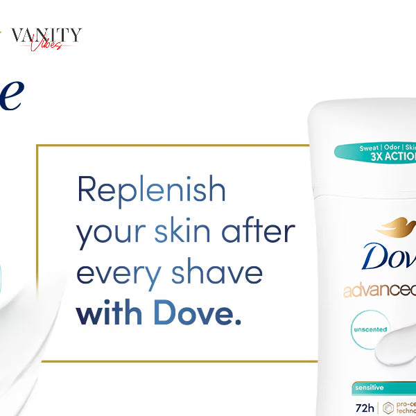 Dove Advanced Care Sensitive Antiperspirant Stick Deodorant 2.6Oz-(74g)