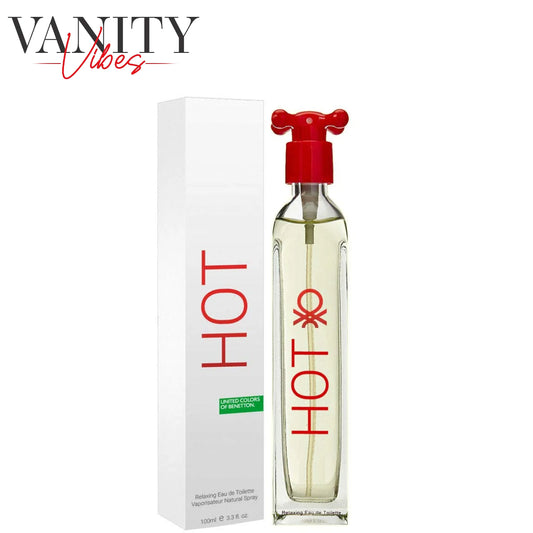 Hot By United Colors of Benetton Perfume EDT 100ml For Men & Women