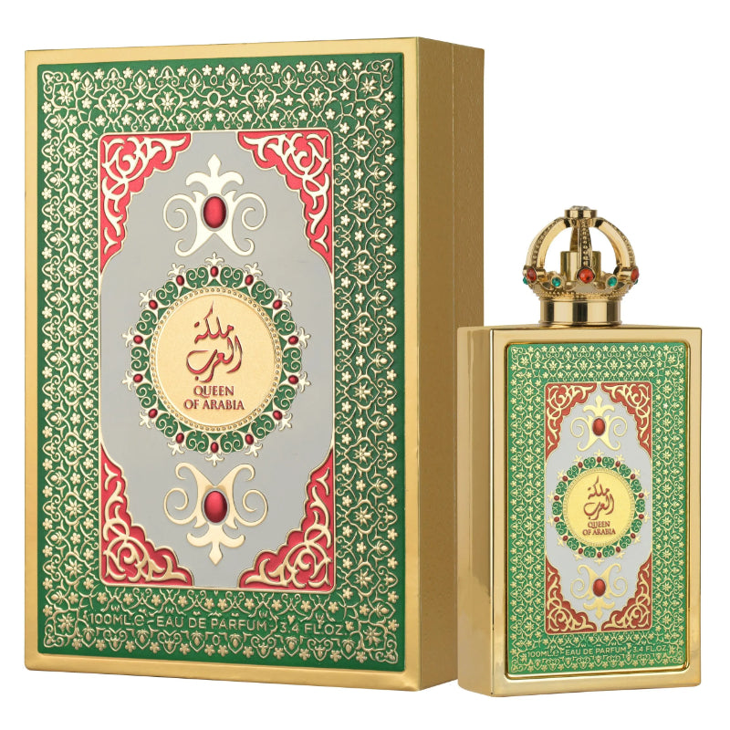 Lattafa Pride Queen of Arabia Eau de Parfum 100ml - Long Lasting Original Elegant Floral Fragrance for Women