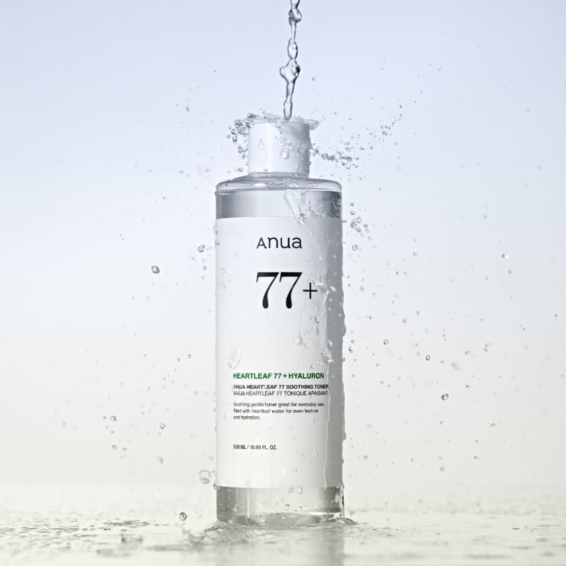 Anua Heartleaf 77+ Hyaluron Soothing Toner 250 ml Calming Hydration & Skin Barrier Care (K Beauty)