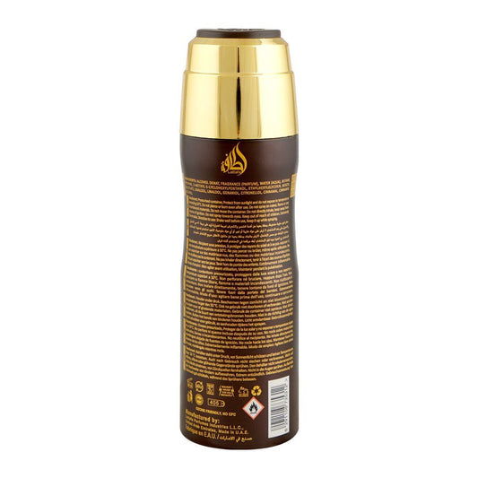 Lattafa Ramz Gold 200ml Body Spray - Unisex Long Lasting Fragrance & Fresh Scent