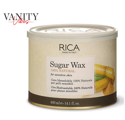 Rica Sugar 100% Natural Liposoluble Wax For Sensative Skin  400ml