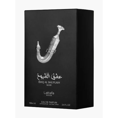 Lattafa Ishq Al Shuyukh Silver Perfume for Unisex Eau de Parfum