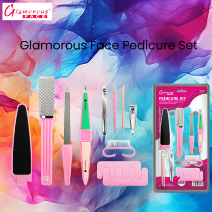 Glamorous Face Pedicure Set