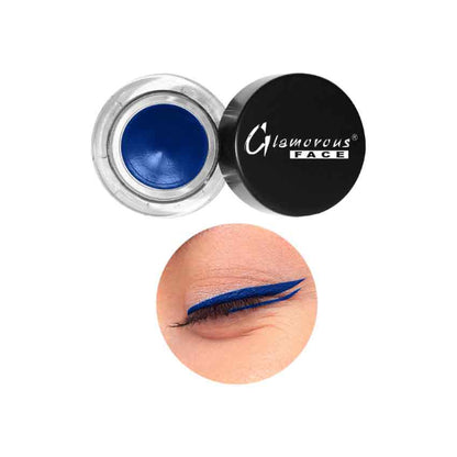Glamorous Face Long Lasting Water Proof Gel Eyeliner (BLUE)