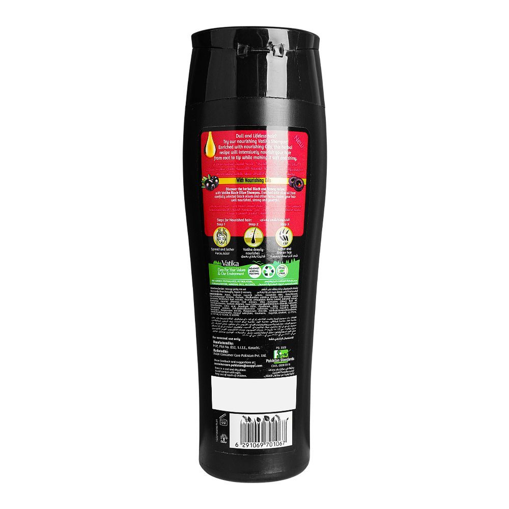 Dabur Vatika Vatika Black Olive Black & Strong Shampoo 185ml