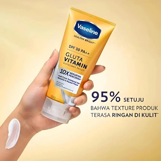 Vaseline Healthy Bright Gluta Vitamin Sunscreen Serum SPF 30 PA++ 180ml