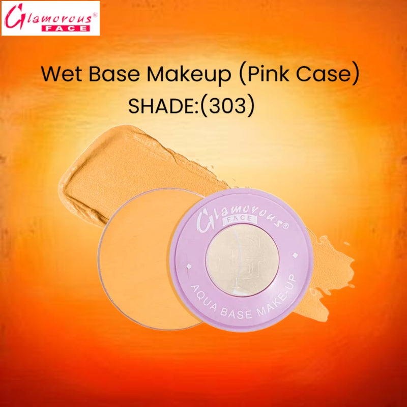 Glamorous Face Wet Base Makeup (Pink Case) (SHADE:303)