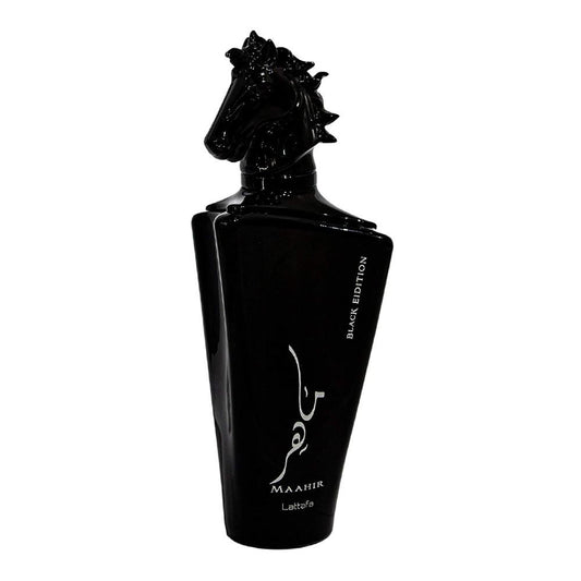 Lattafa Maahir Black Edition Perfume EDP 100ml Long Lasting Arabic Fragrance for Men