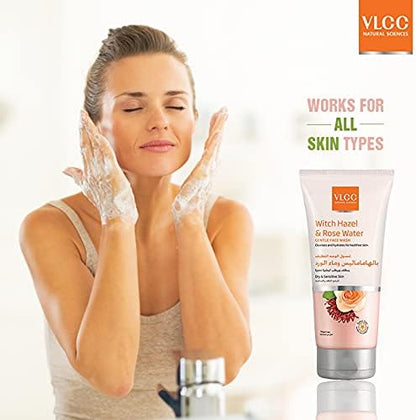 VLCC Natural Sciences Witch Hazel & Rose Water Gentle Face Wash 150ml