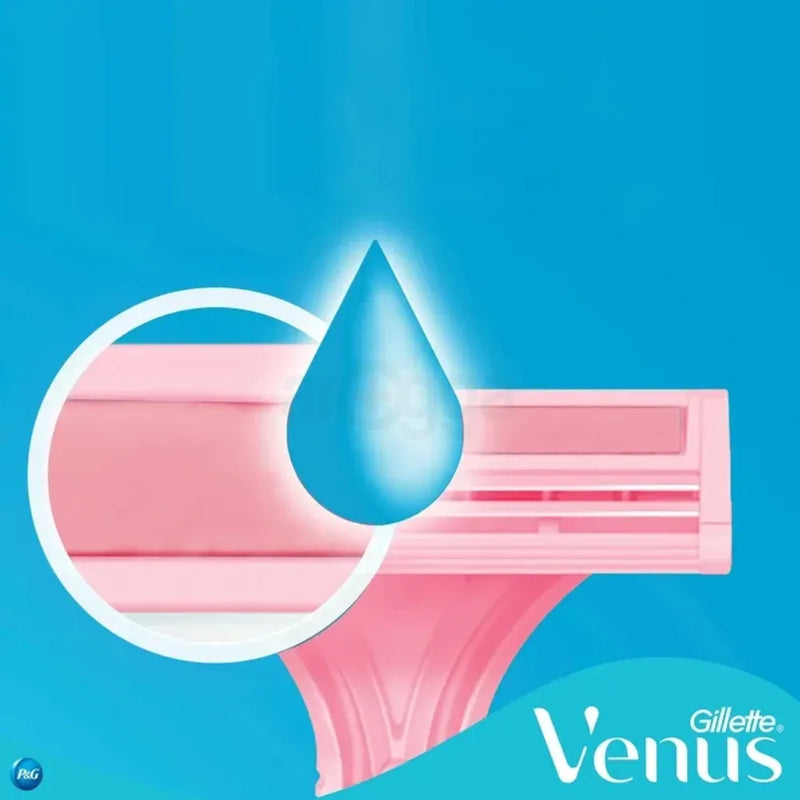 GILLETTE RAZOR SIMPLY VENUS BASIC 5`S POUCH