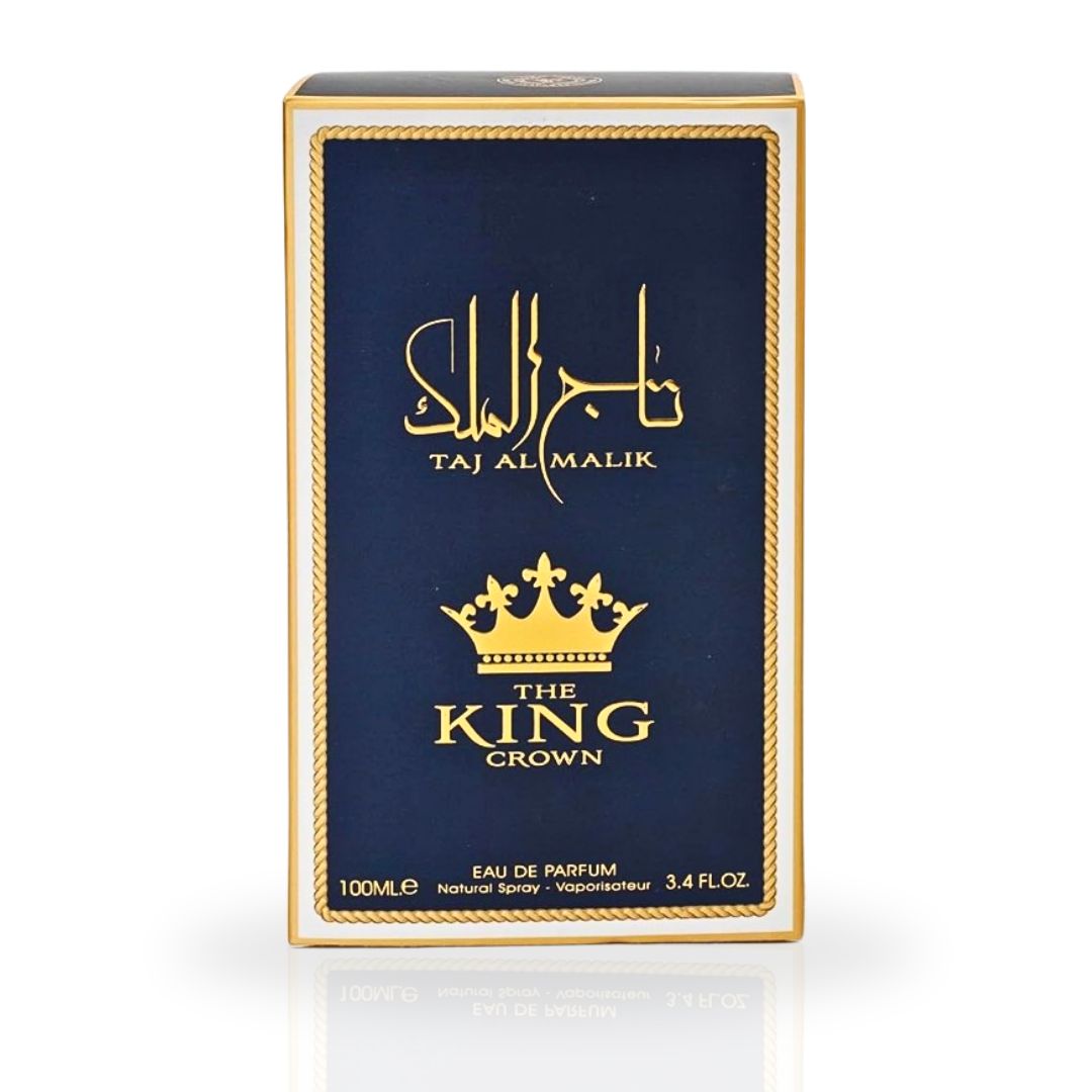 Ard Al Zaafaran Taj Al Malik Eau De Parfum 100ml – Long Lasting Rich Oriental Masculine Fragrance for Men