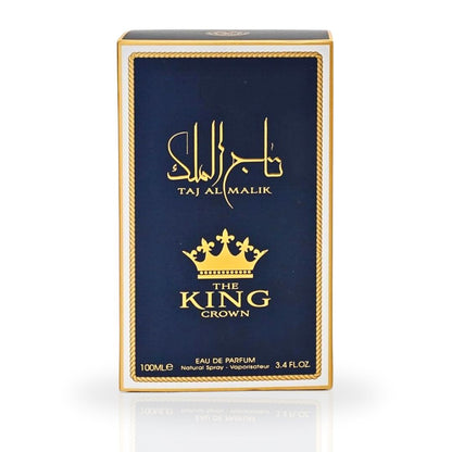 Ard Al Zaafaran Taj Al Malik Eau De Parfum 100ml – Long Lasting Rich Oriental Masculine Fragrance for Men