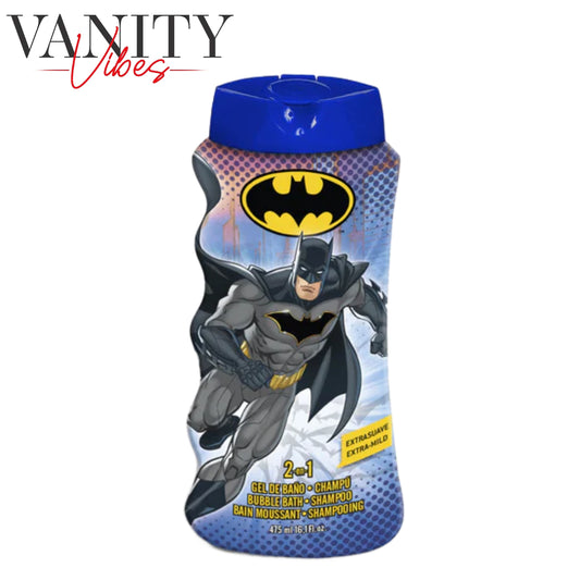 Lorenay Batman 2-in-1 Bubble Bath & Shampoo 475ml