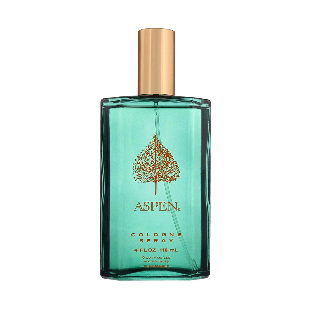 Aspen Spray Cologne En Vaporisateur 118ml – Long Lasting Fresh Outdoor Masculine Fragrance Spray for Men