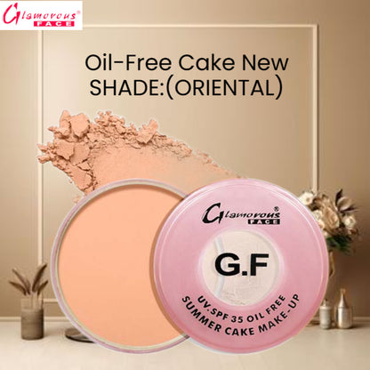 Glamorous Face Oil-Free Cake New (Shade:Oriental)