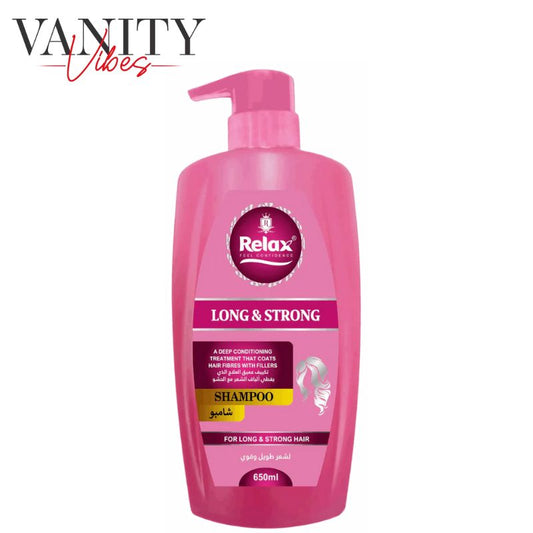Relax Feel Confident Long & Strong Shampoo 650ml