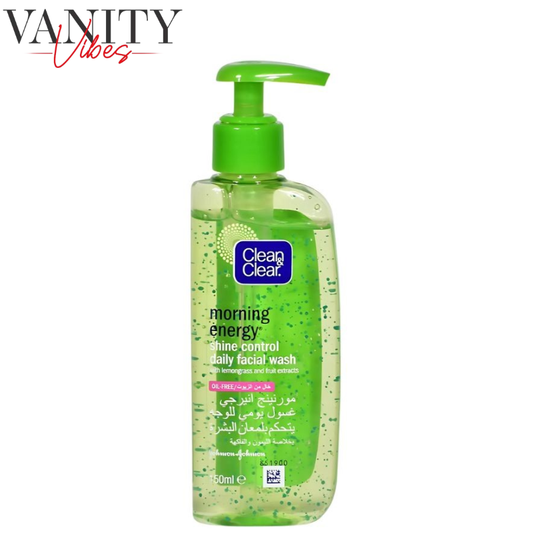Clean & Clear Morning Energy Shine Control Daily Facial Wash 150ml