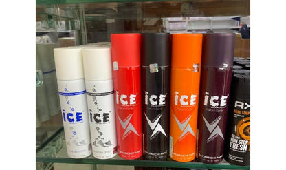ICE Sakamichi Paris Black Parfum Spray Body Spray 150ml Long-Lasting Bold Masculine Fragrance
