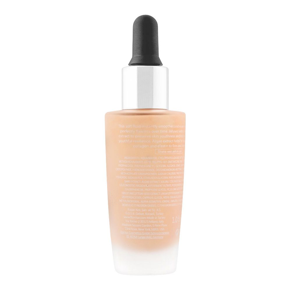 Flormar Fusion Power Foundation Serum SPF 20 (Shade: SF-60 Soft Beige) 30ml