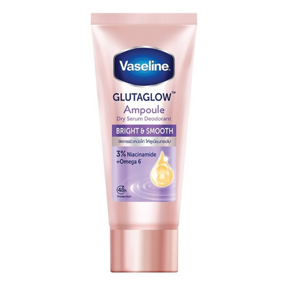 Vaseline GlutaGlow Ampoule Dry Serum Deodorant Bright & Smooth 3% Niacinamide + Omega 6 45ml