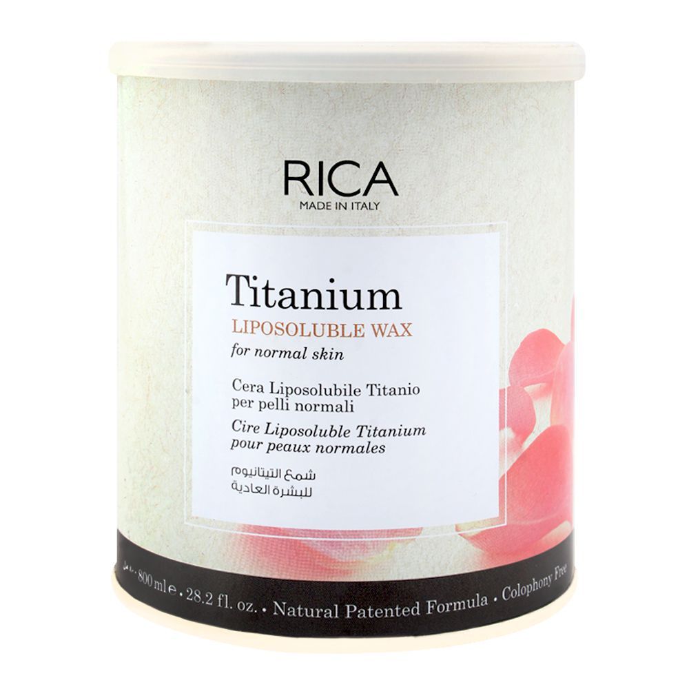 RICA Titanium Liposoluble Wax For Normal Skin 800ml