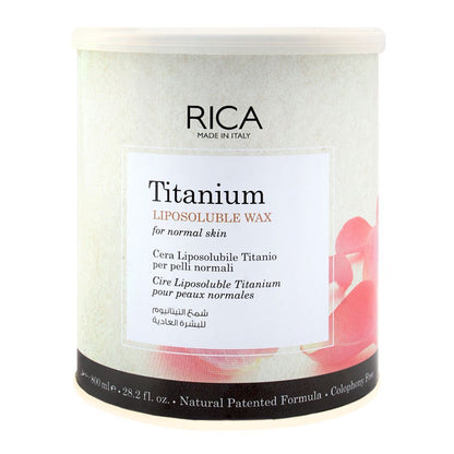 RICA Titanium Liposoluble Wax For Normal Skin 800ml
