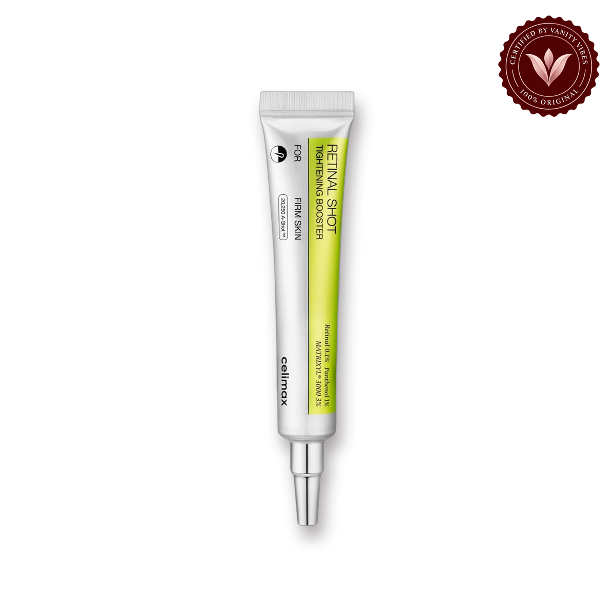 Celimax Retinol Shot Tightening Booster 15 ml Firming & Anti-Aging Care (K Beauty) – front product