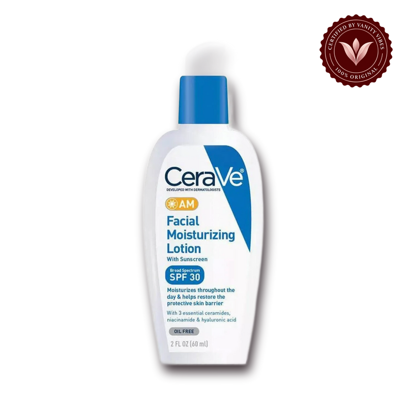 CeraVe Acne AM Facial Moisturizing (SPF30)Lotion with Sunscreen -60ml (USA STOCK WITH BOX) product photo 1
