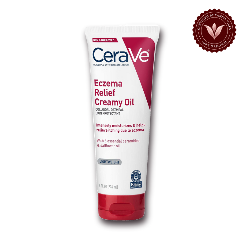 Cerave Eczema Relief Creamy Oil 8oz/236ml — front view