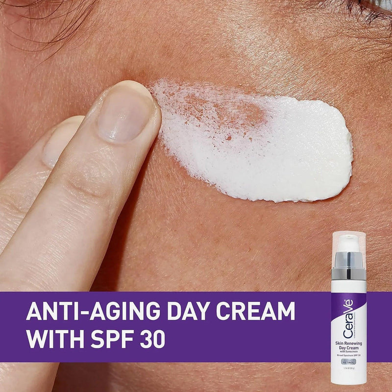 CeraVe Renewing Day Cream with Retinol, SPF30 50g supporting product gallery image