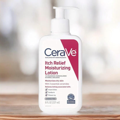 Cerave Itch Relief Moisturizing Lotion 237 ml USA Stock supporting product gallery image