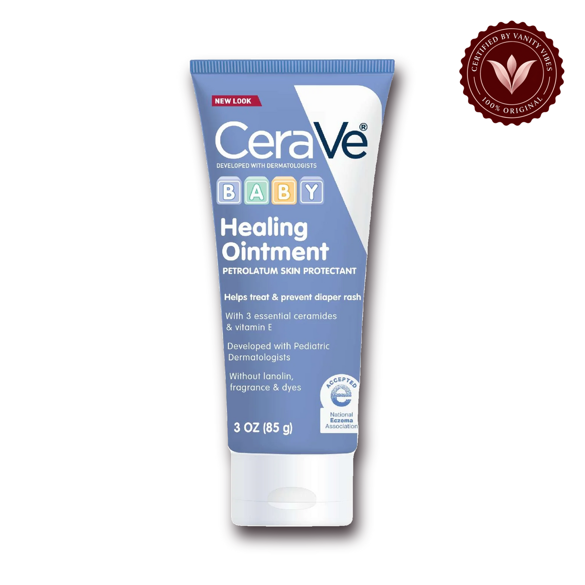 CeraVe Baby Healing Ointment Diaper Rash Cream — front view