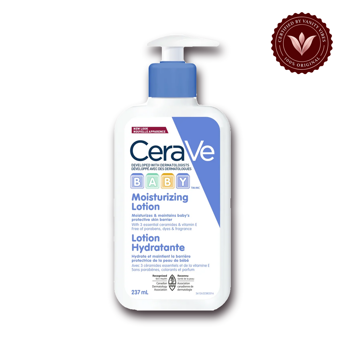 Cerave Baby Moisturizing Lotion 237ml USA Stock — front view