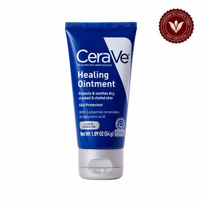 CeraVe Healing Ointment 1.89 oz (54 g) with Vanity Vibes badge on white
