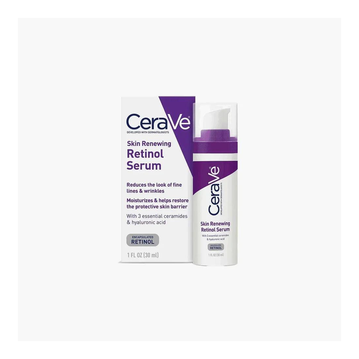 CeraVe Skin Renewing Retinol Serum 30ml exact matching package view
