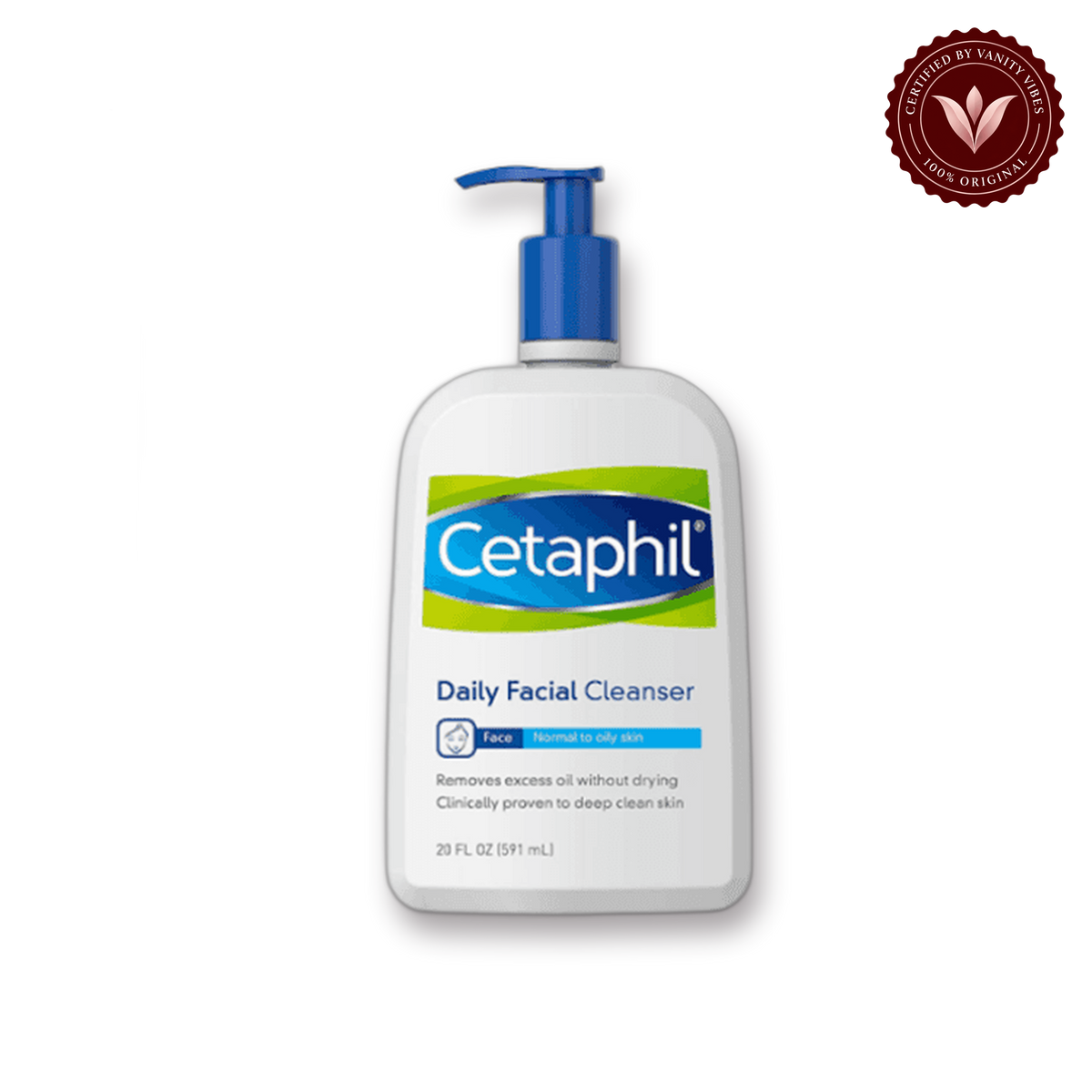 Cetaphil Daily Facial Cleanser-591ml (5.7 x 4.5) — front | Vanity Vibes