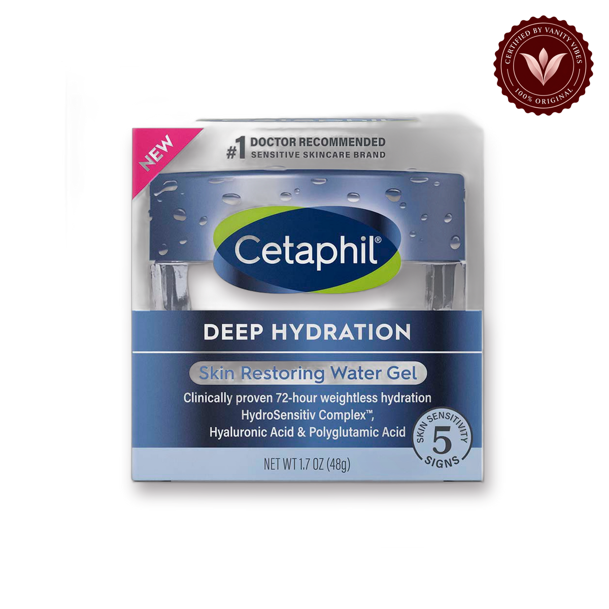 Cetaphil Deep Hydration Skin Restoring Water Gel 48g — second product image