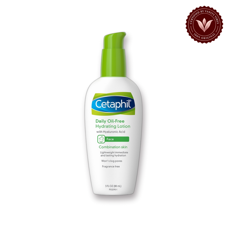 Cetaphil Face Moisturizer, Daily Oil-Free Hydrating Face Lotion with Hyaluronic Acid — front product image