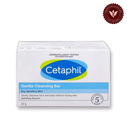 Cetaphil Gentle Cleansing Bar for Dry, Sensitive Skin-127g — second product image